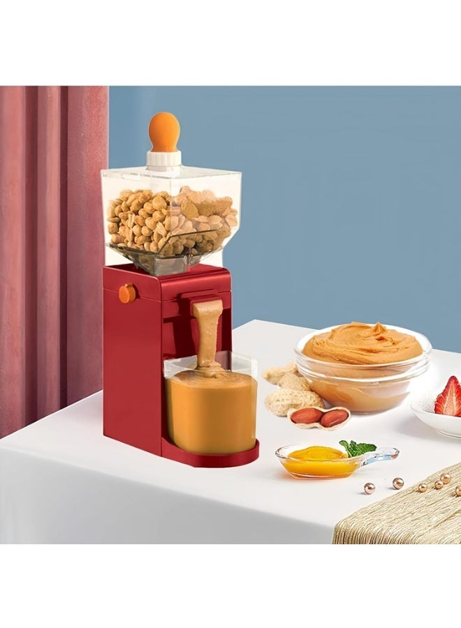 Electric Peanut Butter Maker Machine, Nut Butter Grinder for Almond Cashew Sesame, Large-Capacity Grain Grinder, Home & Commercial Nut Processor with Non-Slip Base - Image 4