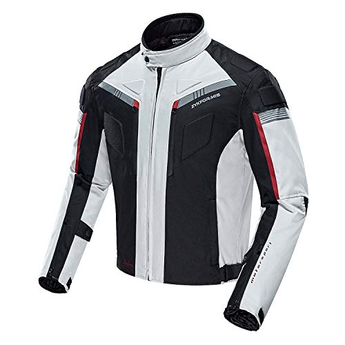 Zyxformis Motorcycle Jacket Motorbike Biker Waterproof Jackets Windproof Full Body Protective Gear Armoured Summer Winter for Men - Image 2