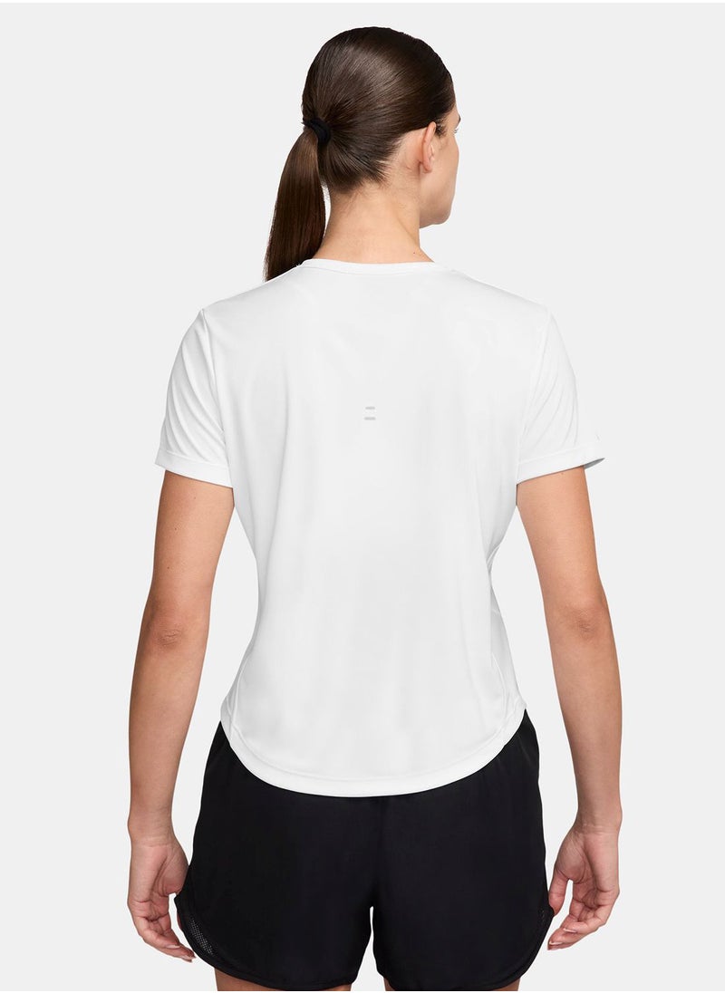 Nike Tempo Swoosh Hybrid Dri-Fit Short-Sleeve Top  - Image 2