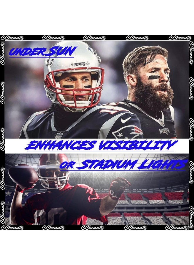 CCbeauty Eye Black Football, Sweatproof Eyeblack Stick Baseball, Grease Black Face Paint, Softball Accessories For Sports, Skeleton Clown Makeup For Halloween Cosplay Costume Party - Image 3