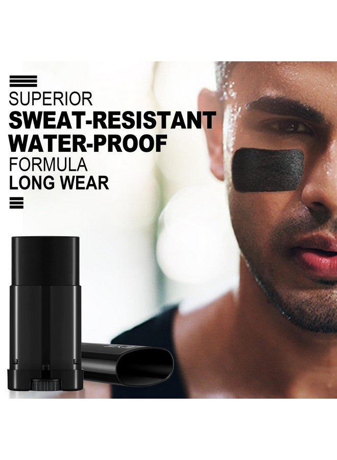 CCbeauty Eye Black Football, Sweatproof Eyeblack Stick Baseball, Grease Black Face Paint, Softball Accessories For Sports, Skeleton Clown Makeup For Halloween Cosplay Costume Party - Image 4