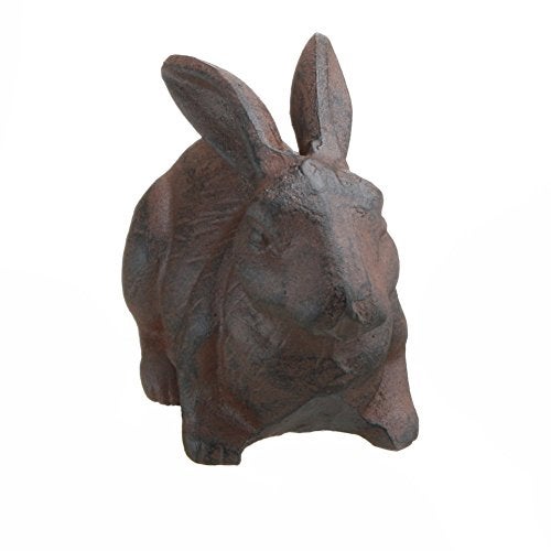 Upper Deck Full Bodied Cast Iron Rabbit Garden Figure by INsideOUT - Image 3