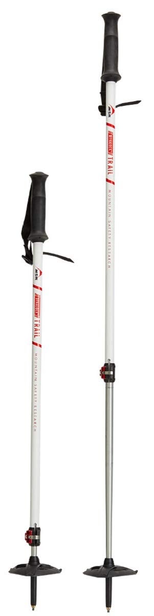 MSR DynaLock Trail 2Section Alumunium Backcountry Poles White 80140cm