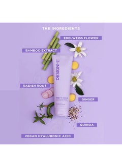 Design.ME Fab.Me Blonde Fortifying Purple Shampoo By Designme ; Toning Purple Shampoo For Blonde Hair ; Sulfate Free Blonde Shampoo For Color Treated Hair ; Blonde Toner For Brassy Hair (250Ml)  - Image 5