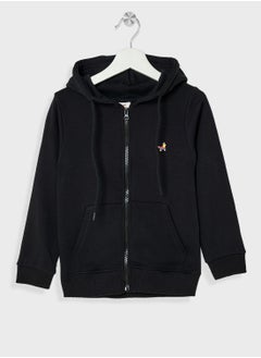 Essential Zip Hoodie With Pocket