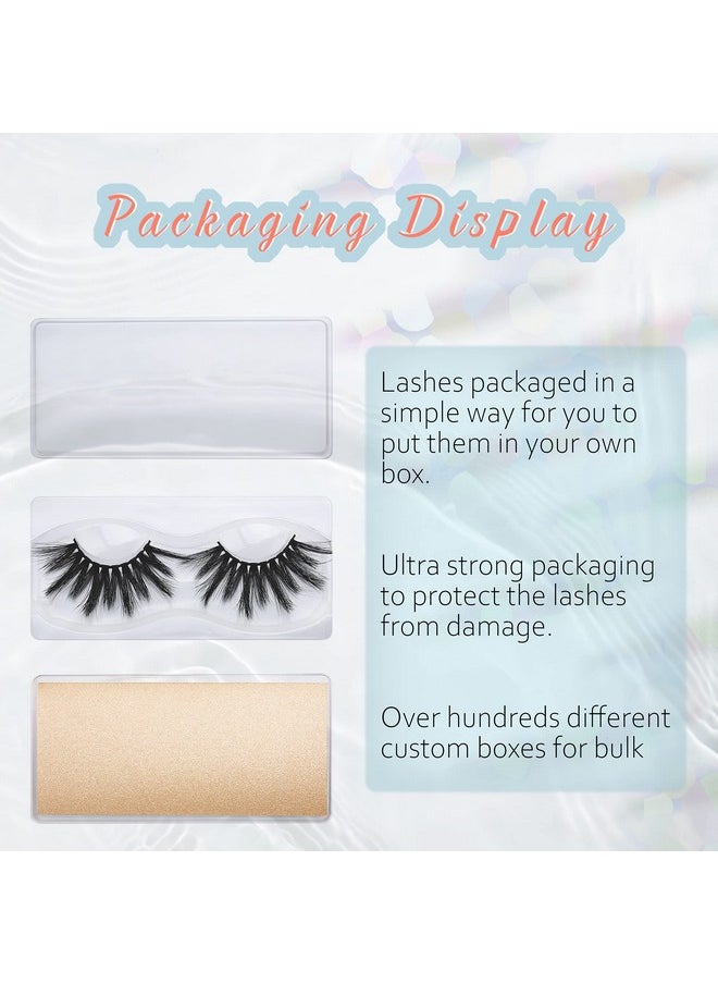 FARRED - Wholesale 25Mm Faux Mink Lashes, 50 Pairs 10 Styles, Bulk Long Dramatic 6D Fake Eyelashes Strip Volume Lashes, Synthetic False Eyelashes - Image 1