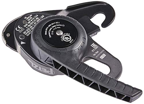 PETZL, Descender Rig Black, Compact self-Braking Descender - Image 2