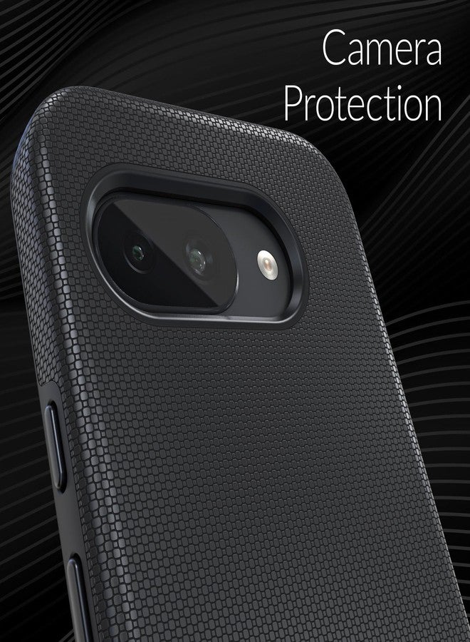 كريف جراب Crave Dual Guard متوافق مع Google Pixel 9a، جراب مزدوج الطبقات مقاوم للصدمات لهاتف Google Pixel 9a - أسود - Image 3