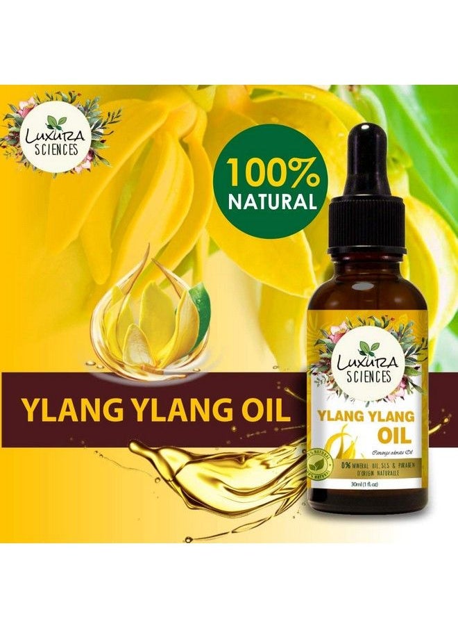 Luxura Sciences Ylang Ylang Essential Oil Nourishing Radiance For A Confidently Deep Clean 100% Pure Therapeutic Grade Ylang Ylang Oil (30 Ml)  - Image 3