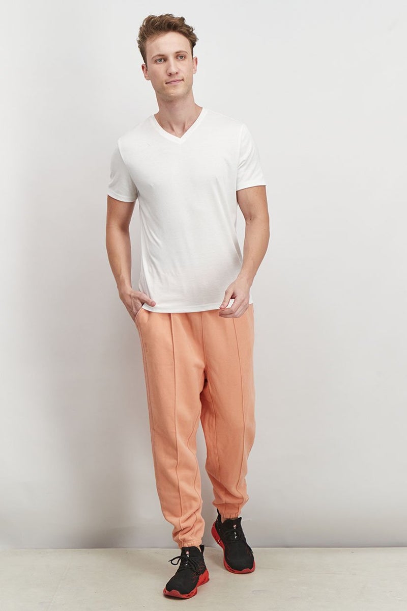 Adidas سروال تدريب رياضي للرجال من أديداس × آيفي بارك، برتقالي - Image 4