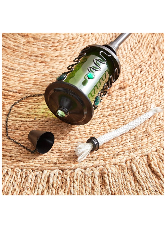 Home Box Eeden Glass Torch with Metal Stand 9 x 171 x 9 cm  - Image 5