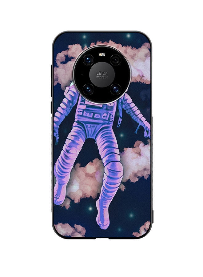 VR CREATIVE Protective Case Cover For Huawei Mate 40 Retro Style Vibrant Space Scene Design Multicolour - Image 1