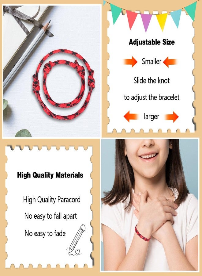 Tirdkid Back to School Mommy and Me Bracelets First Day of School Gifts Kindergarten School Supplies Adjustable Bracelets for Girls Boys Gift - Image 5