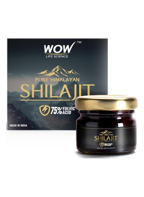 Life Science Pure Himalayan Shilajit Shilajeet Resin 20G
