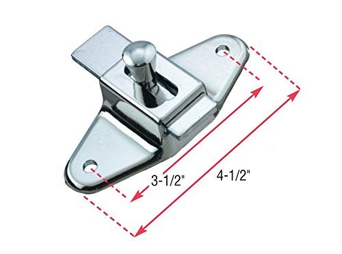 Harris Hardware Tp5050 Slide Latch 3-1/2"" Center To Center Die Cast - Image 2