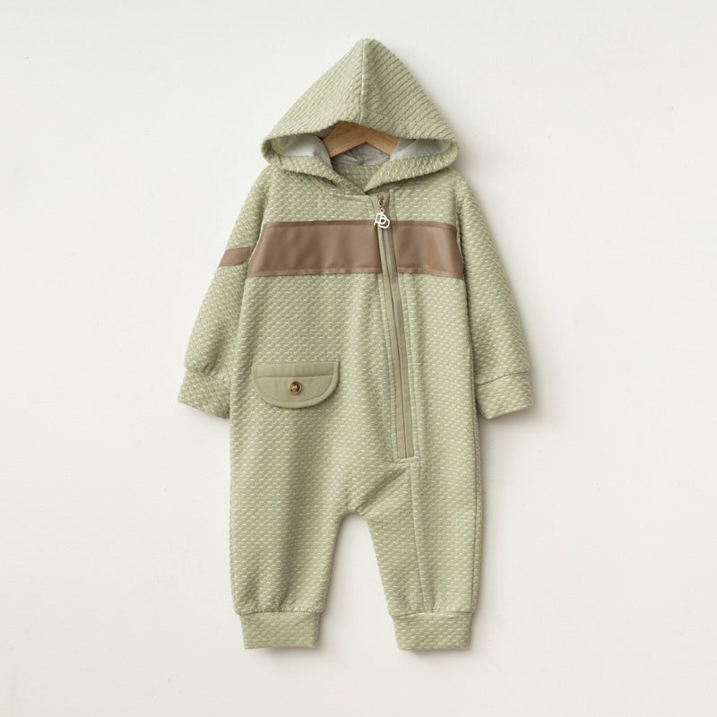 Baby Fou Hooded Jumpsuit - Image 1