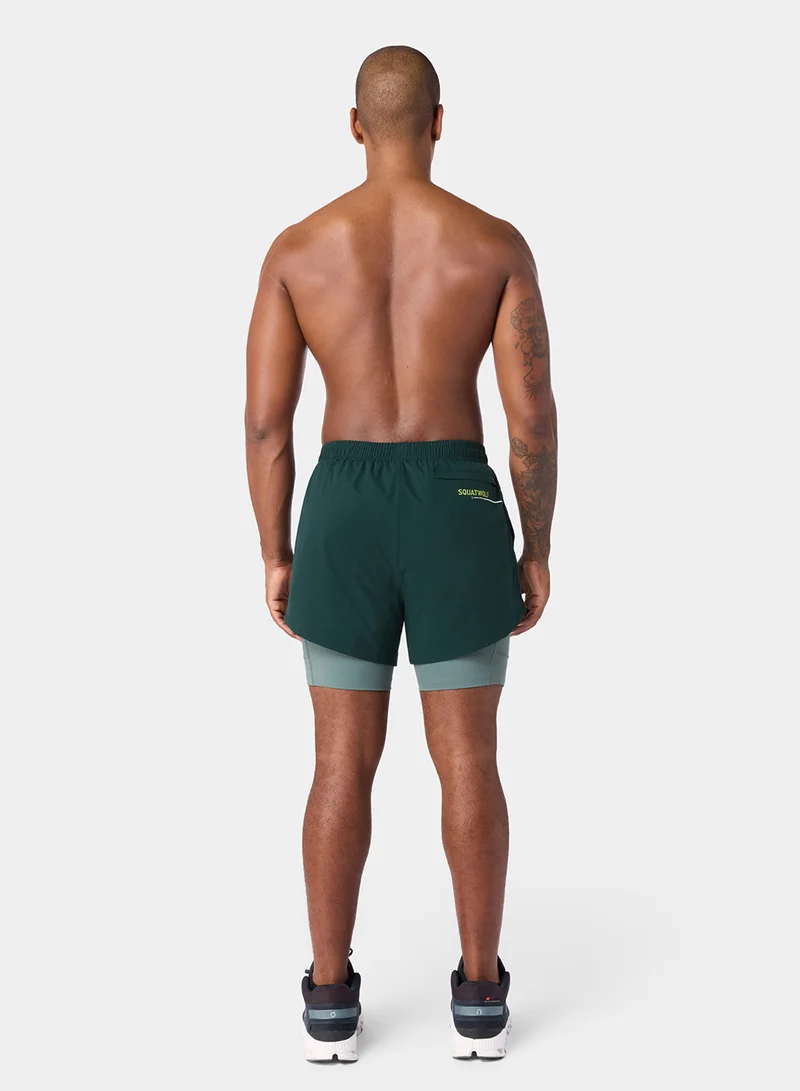 سكوات وولف 5" Performance 2In1 Shorts