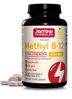 jarrow formulas Methyl B12 & Methyl Folate Tablets 100'S  - Image 1