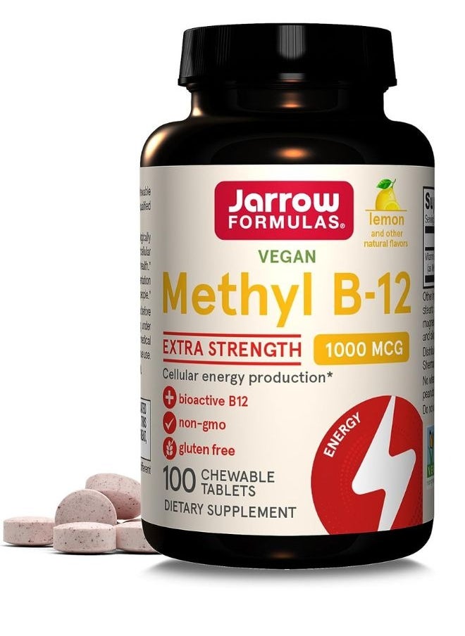 jarrow formulas - Methyl B12 & Methyl Folate Tablets 100'S - Image 1