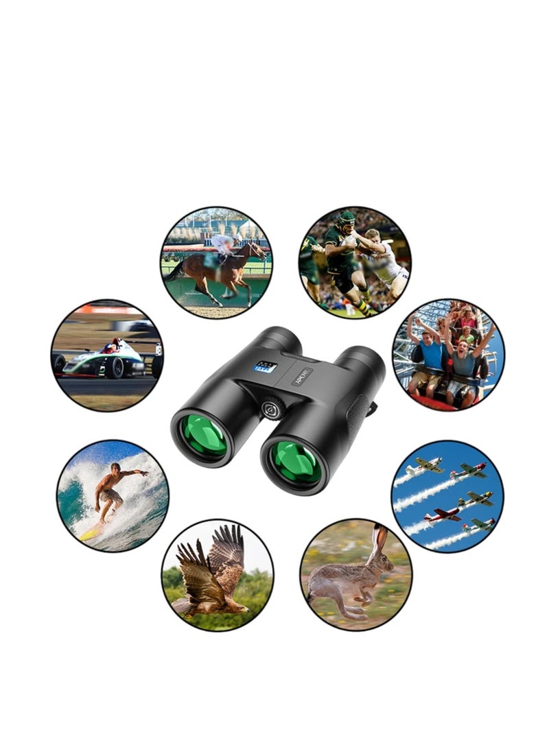 APEXEL APEXEL 10x42 FMC BAK4 High Power Binoculars with Auto Fixed Focus, Waterproof & Fogproof, Compact Telescope for Bird Watching, Hunting, Travel, and Sports Events  - Image 1