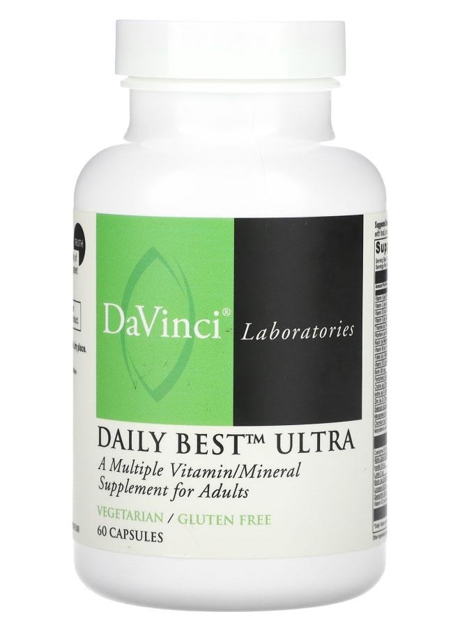 DaVinci Laboratories Daily Best Ultra 60 Capsules 