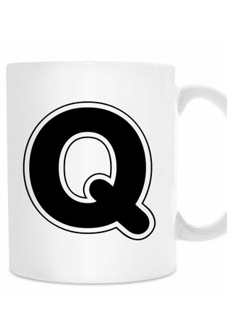 Letter Q Alphabet Printed Coffee Mug - pzsku/Z5F6A153E60087D874B5FZ/45/_/1667925001/fc9e86fb-000e-4c01-a683-542d110efffe