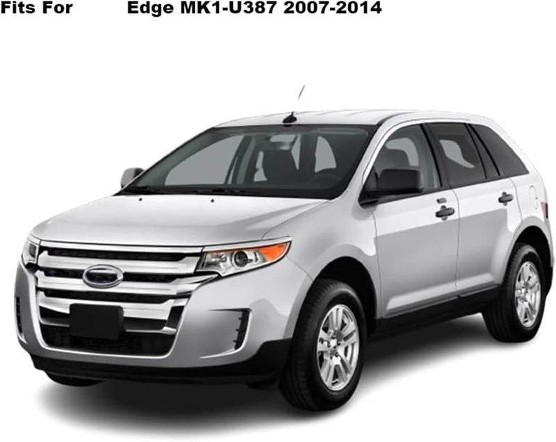 QASULER Car Window Visor Sun Rain Deflector for Ford Edge MK1 - Image 4