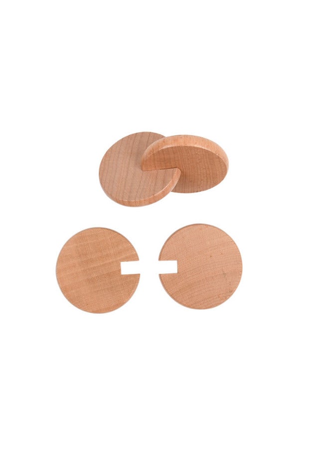 sy Early Childhood Training Grasping Toy Wooden Egg Ball Cup Square Box Double Round Pieces Montessori Teaching Aids - Image 2