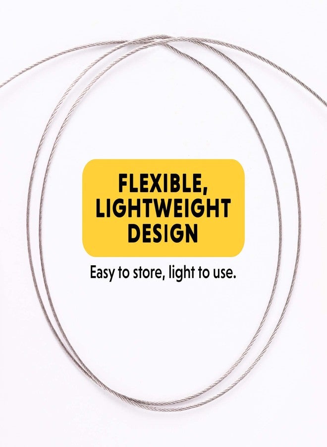 جينيرال تولز منشار كابلات أنابيب PVC من General Tools رقم 858 - مقاس 24 بوصة - مسنن ويقطع أنابيب PVC وPE وABS - أدوات يدوية، برتقالي، فضي - Image 5