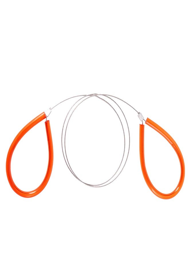 جينيرال تولز منشار كابلات أنابيب PVC من General Tools رقم 858 - مقاس 24 بوصة - مسنن ويقطع أنابيب PVC وPE وABS - أدوات يدوية، برتقالي، فضي - Image 1