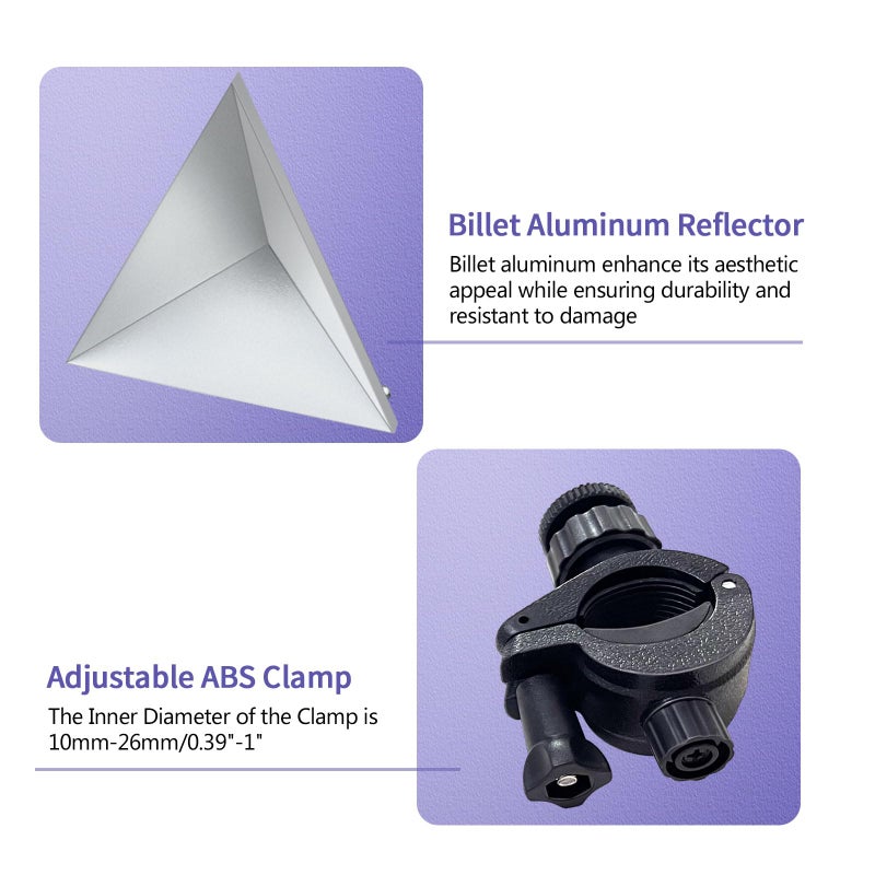 ANGSO-AUTO ADAS Calibration Tool ADAS Calibration Target ADAS Calibration Reflector Radar Aiming Corner Reflector Target Compatible with Honda Toyota Mazda Kia Ford GM - Image 2