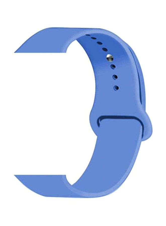 نيبمينينت سوار بديلٌ من السيليكون لساعة أبل سلسلة 4/3/2/1 مقاس 38 مم/40 مم . أزرق - Image 1
