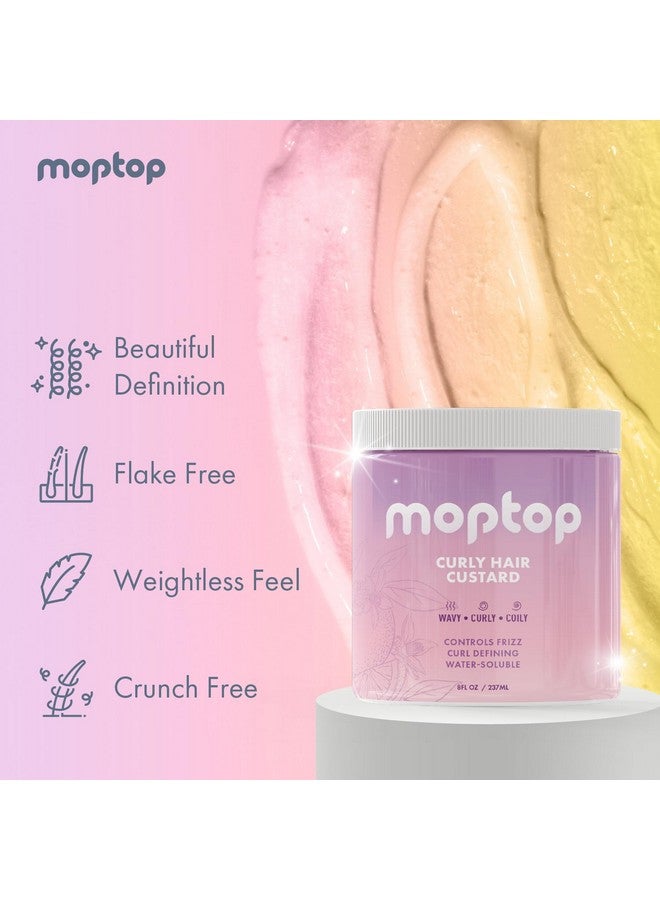 MopTop Curly Hair Gel + Mongongo Oil, Frizz-Free Bundle for Soft, Defined Curls & Waves - No Crunch or Flakes, Natural Ingredients for All Curl Textures - Image 5