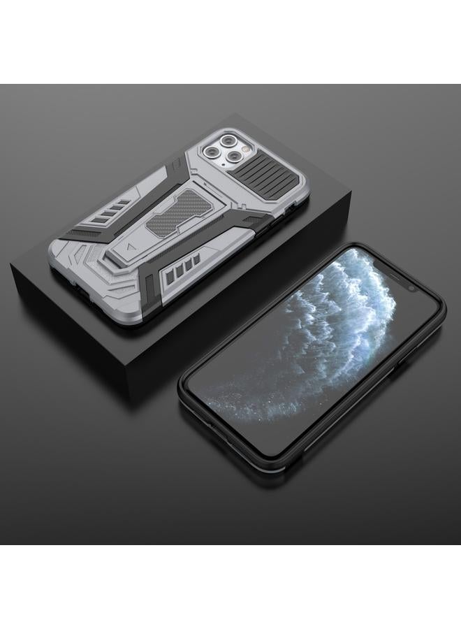 Zaboon Case For iPhone 11 Pro Max War Chariot Series Armor All-inclusive Shockproof PC + TPU Protective Case with Invisible Holder - Image 5