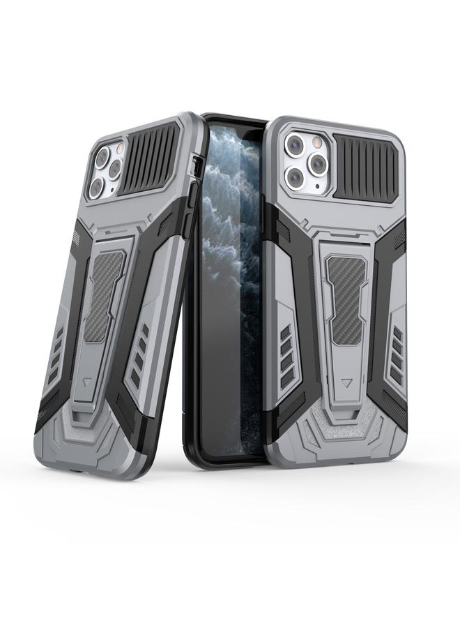Zaboon Case For iPhone 11 Pro Max War Chariot Series Armor All-inclusive Shockproof PC + TPU Protective Case with Invisible Holder - Image 2