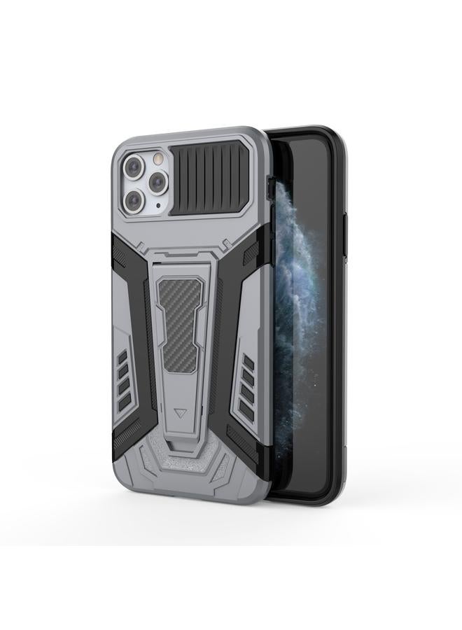 Zaboon Case For iPhone 11 Pro Max War Chariot Series Armor All-inclusive Shockproof PC + TPU Protective Case with Invisible Holder - Image 1