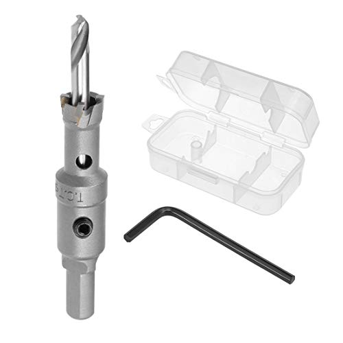 NACX 14mm TCT Hole Saw, 9/16” Cutting Diameter Tungsten Carbide Tipped Hole Cutter Opener, for Stainless Steel Metal Plate Aluminum, 2Pcs - Image 5