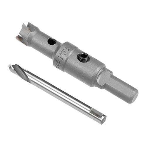 NACX 14mm TCT Hole Saw, 9/16” Cutting Diameter Tungsten Carbide Tipped Hole Cutter Opener, for Stainless Steel Metal Plate Aluminum, 2Pcs - Image 3