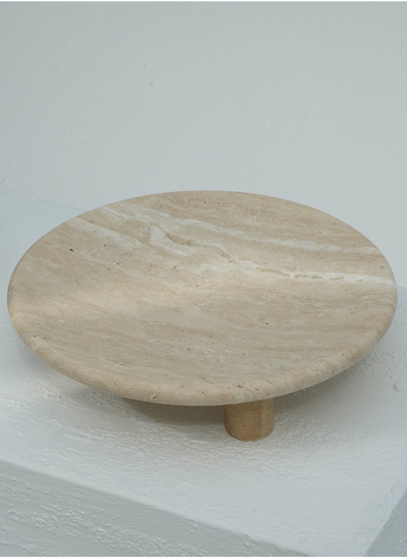 touche déco Tower Travertine Server - Image 1