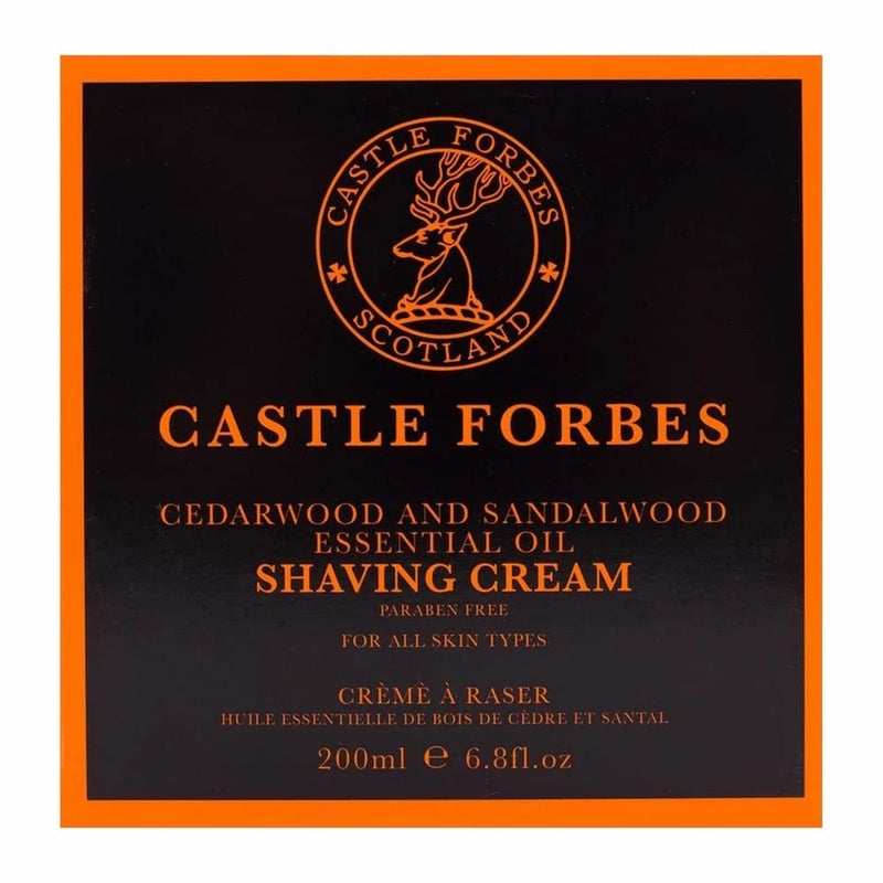 Castle Forbes CedarSandalwood Shaving Cream 68 floz