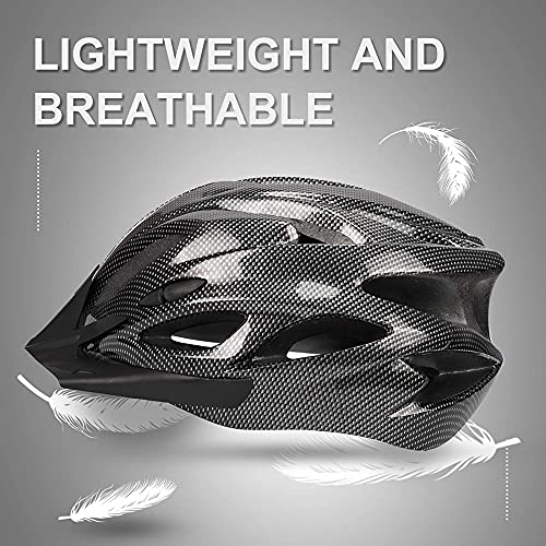 FABSPORTS Light Weight Bicycle/Bike Helmet with Flexible Padding for Kids and Adults, Adjustable Size for Road & Mountain Cycling/Skating (Black, One Size) - Image 5