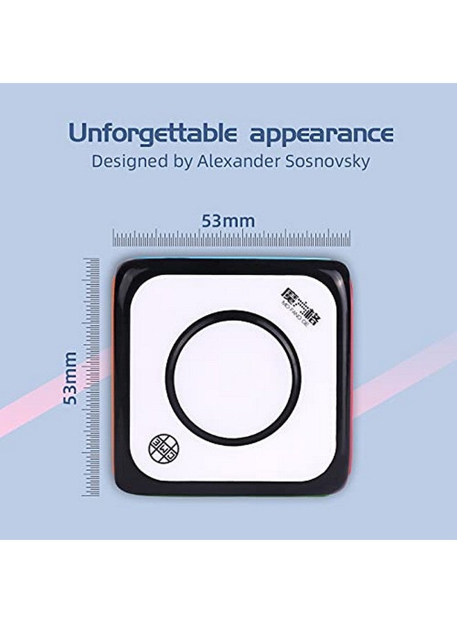 Cuberspeed Qiyi 1x1x1 Speed Cube 02 Black 1x1 Magic Cube Puzzle QiYi O2 Cube - Image 3