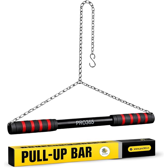 PRO365 Rotational Chin Up Bar | Monkey Bar | In Room Kids Hanging Rod | Height Growth | Heavy Duty Chain | Home Gym Equipment | - Image 1