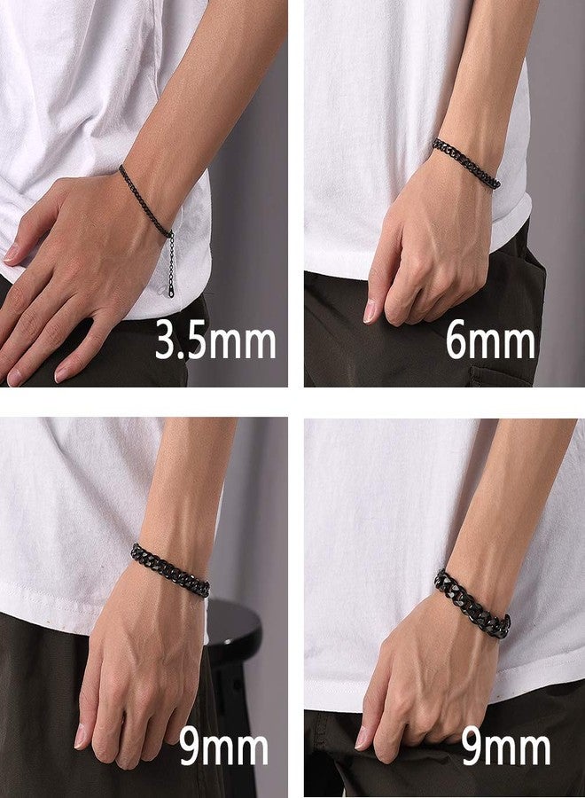 PROSTEEL Stainless Steel Black Bracelet Cool Bracelets - Image 3