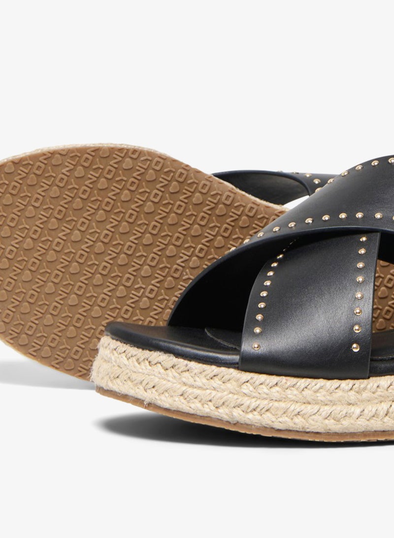 ONLY Casual Slingback Wedge Sandals - Image 5