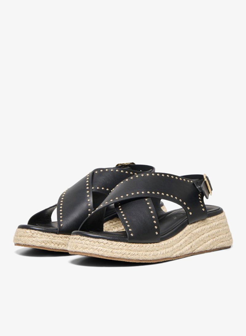 ONLY Casual Slingback Wedge Sandals - Image 3