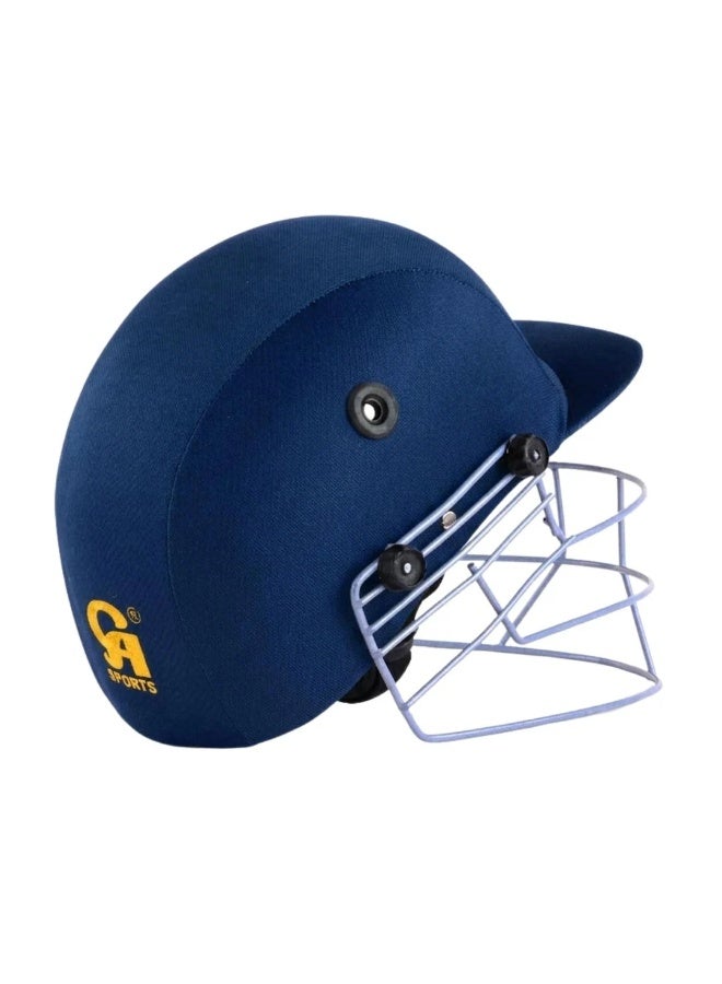 CA Power Blue Cricket Helmet - Medium | Batting Safety Headgear | Lightweight Ventilated Batting Head Protection - Image 1