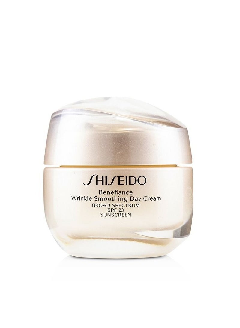 Shiseido Benefiance Wrinkle Smoothing Day Cream 50ml - Image 1