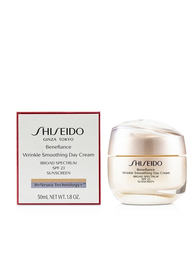 Shiseido Benefiance Wrinkle Smoothing Day Cream 50ml - Image 2