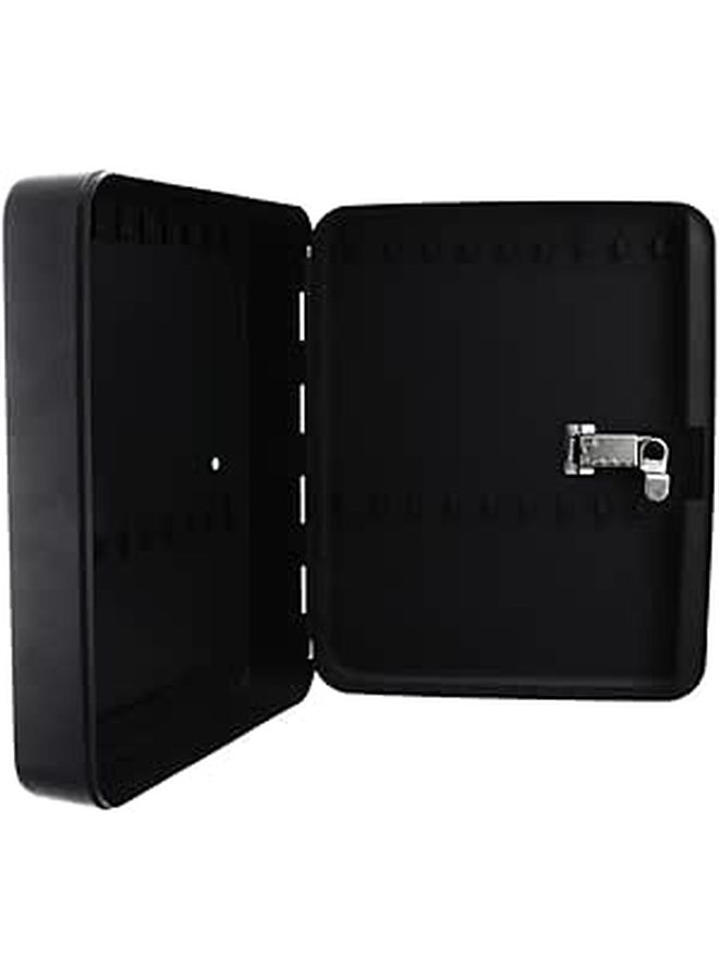 28 Slot Wall Mounted Key Cabinet Lock Box with Code for Household Key Management and Secure Storage - Image 1